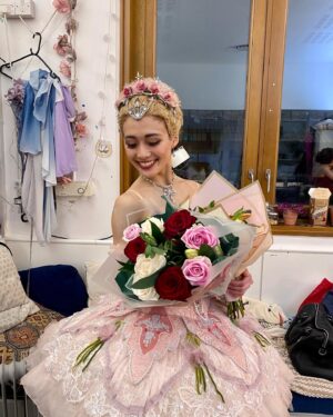 Sae Maeda Instagram - Welcoming the new year as the Rose fairy début🌹