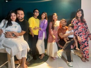 Safa Kabir Instagram - Post Eid meetup!
Every day with you people is a gift, your unwavering support and endless love are the pillars of my life. Through thick and thin, your presence lights my way. Love you all ❤️