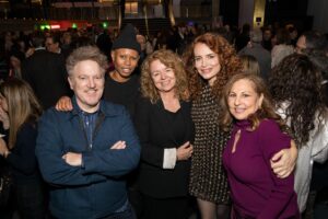 Saffron Burrows Instagram - Corruption opening night! This company, these people, this theatre. Proud to have my gf & my OG people with me @patriciarozema @skin_skunkanansie @kathynajimy @thedanband photos: @triciambaron @lctheater🥻@alicetemperley #corruptionplay