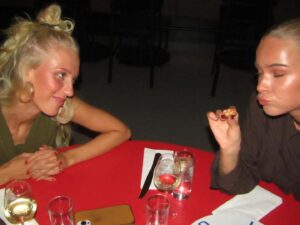 Safina Coster-Waldau Instagram - Girl dinner