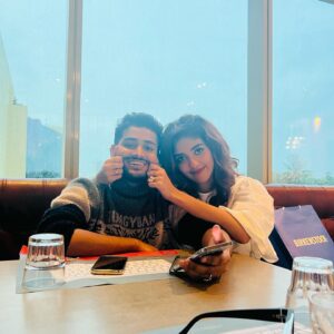 Sagar Surya Instagram - Nazar na lage 💖

#biggbossmalayalamseason5 #biggboss #family