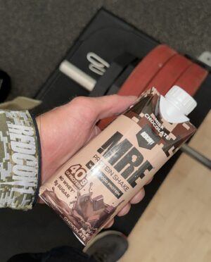 Sage Northcutt Instagram - Chocolate MRE is 🔥 
Which flavor would be your first pick.. chocolate, strawberry or vanilla? 

#TeamRedcon1 Code SAGE20 link in bio