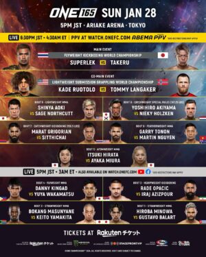 Sage Northcutt Instagram - Fighting this Sunday January 28th! Check it out  1月28日、ぜひ会場かABEMA PPVで応援してください！
会場チケット：https://bit.ly/one165jpn
ABEMA PPV：https://bit.ly/ONE165_ABEMAPPV
 
#ONE165 #ONEChampionship