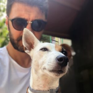 Şahin Irmak Instagram - İlginç biri 🐶 #tesla