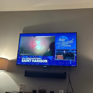 Saint Harison Instagram - we really did that last night 😮‍💨😭 @jimmykimmellive thank u for having me and my band - @fendermancoop @_dollison 💜

thank u to my day 1’s @austin.t.thomas @rachelle_jl love u guys ♥️🤞🏻