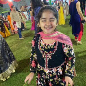 Saisha Bajaj Instagram - Festivities Around ❤️
Dandiya Night fun 😍😍