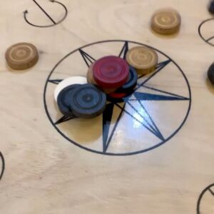 Saisha Bajaj Instagram - “ Play is our brains favourite way of learning “
#carrom #play #indoorgames 
#fun #stayinghome #learning #game