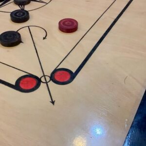 Saisha Bajaj Instagram - “ Play is our brains favourite way of learning “
#carrom #play #indoorgames 
#fun #stayinghome #learning #game