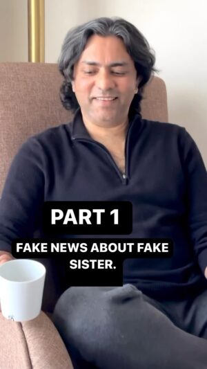 Sajjad Ali Instagram - PART 1.  FAKE NEWS ABOUT FAKE SISTER