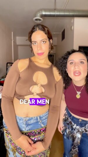 Salma Hindy Instagram - A very profound message from two very profound women. 

#dearmen #datingadviceformen #dating #advice #viral 

Ladies, what else are we missing? 

Have you ever gone to someone’s house before meeting them? And how did that turn out?