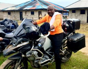 Sam Dede Instagram - Bikers in Nigeria BIN Convention 2022, Uyo.

There's no Power Bike like the BMW GS R1250.
Massive! 
Heavy!
Rugged!
Power!

HardRidaz Motorcycle  Club @hardridazmc 

RIDE HARD OR GO HOME !!!😎👊🏿