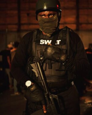 Sam Dede Instagram - When situations get out of control....call in SWAT !

#BROTHERHOOD the movie.  @greohstudios  @jadeosiberu
@loukman_ali

In cinemas nationwide from July. 

Easy....like Sunday morning 😎

📸 @emmy_reflex