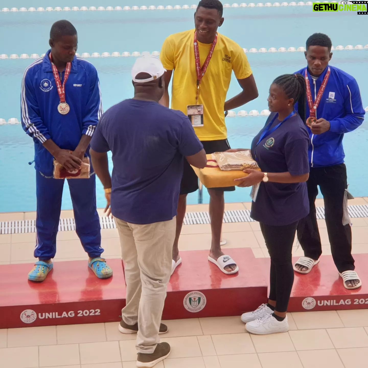 Sam Dede - 1.3K Likes - Stand up for the Champions, Team Uniport!!! Medals! Medals....Everywhere! My boys and girls just love winning medals!