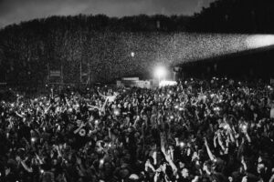 Sam Fender Instagram - Thanks for going so wild in the rain Belfast!! Loved it. Dublin, you’re next..
