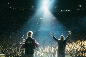 Sam Fender Instagram - The last few days have been insane. Sharing the stage with @brianjohnsontv was a dream come true. When we first started seeing success with our band, me and Dean used to watch interviews of Brian to keep ourselves grounded - he is the prime example of a Geordie who has never forgotten his roots. Not only that, I also brought out my first guitar teacher who showed the entirety of St James’ Park how it’s actually done. Phil Martin, I wouldn’t have been able to do any of this if it wasn’t for your tutelage and back when I had my first band (when we were bairns, 14 or 15) you let us rehearse in the Gasworks practice rooms for free. We need more people like you in our community 🤍🖤🤍🖤