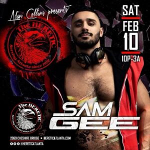Sam Gee Instagram - ATLANTA 🍑
I’m very excited to be returning Feb 10 to @hereticatlanta 🔥🎉
See you in a few weeks!