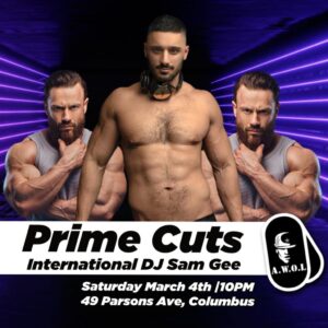 Sam Gee Instagram - COLUMBUS
See you next week for during Arnold Weekend at @awolbar ! 
Very excited to be coming back, it’s going to be a crazy night! 🎉