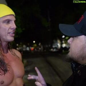 Sam Johnston Instagram - 👀 @officialcallihan confronts @riddlebro
