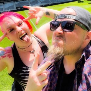 Sam Johnston Instagram - My favorite person in eternity.

Happy Birthday @havokdeathmachine

❤️ IC3T