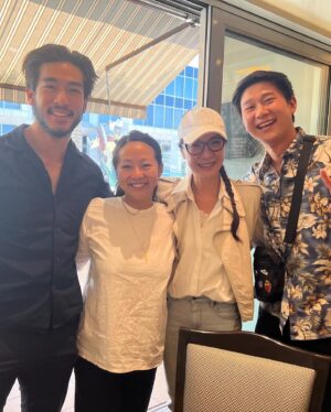 Sam Li Instagram - Blood runs in the FAMILY. OSS. The Brothers Sun streaming only on Netflix January 4th, 2024! @netflix @netflixgolden @netflixgeeked #thebrotherssun