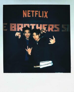Sam Li Instagram - 626 WE LOVE Y’ALL ❤️❤️❤️ The Brothers Sun is a love letter to San Gabriel, to the 626, to Los Angeles, to California 🌴 seeing this vibrant community represented on screen is so surreal and incredible. Let’s show the whole world what we’re all about! 🌎❤️‍🔥 #thebrotherssun 

@netflix @netflixgolden @netflixtw 

The fit: @parkerharwood @boylondon @r_ough