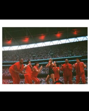 Sam McWilliams Instagram - LONDON! We will be back :)))) 

Such an amazing three shows In a dream of a stadium… WEMBLEY!🫶🏻😭
See you in August :)
Dublins next!

#taylorswift #erastourlondon #erastour #london #travel