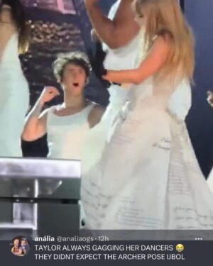 Sam McWilliams Instagram - LONDON! We will be back :)))) 

Such an amazing three shows In a dream of a stadium… WEMBLEY!🫶🏻😭
See you in August :)
Dublins next!

#taylorswift #erastourlondon #erastour #london #travel