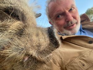 Sam Neill Instagram - My Old Friend . Now I am away , I miss him. And our chats .