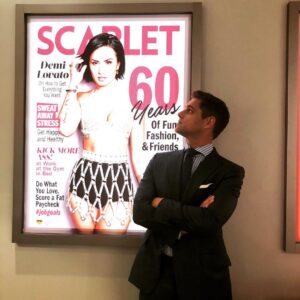 Sam Page Instagram - Probably definitely Scarlet’s best cover in 60 yrs #theboldtype