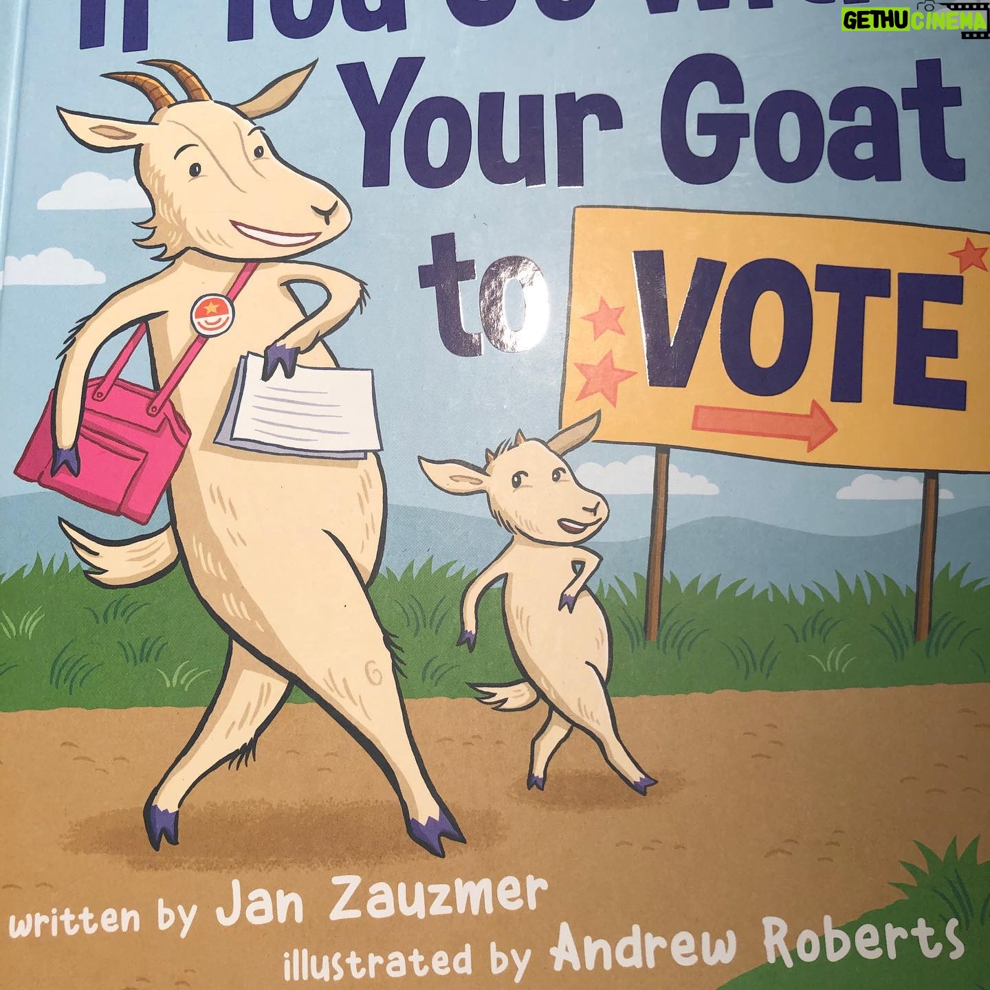Sam Page - 2.5K Likes - This book is an amazing way to introduce your kids to voting, get them excited about the importance of voting, and help them understand the historic moment. Thank you fellow Princeton alum Jan Zauzmer for the autographed copy! #vote #voteblue2020