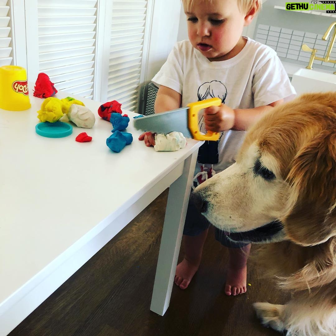Sam Page - 4.4K Likes - Bonding over a shared love of Play-Doh😋🤮