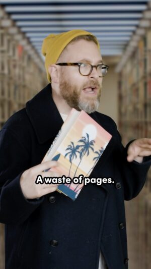 Sam Reich Instagram - the library book 📚 
.
shot and edited by @gregstees
.
#sketchcomedy #funny #library #retail #dropouttv #gamechanger #paulgiamatti
