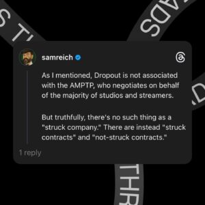 Sam Reich Instagram - dropout is back in production. 🫡