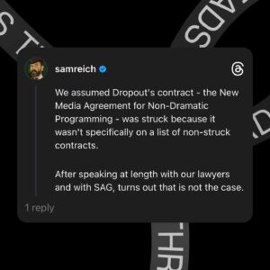 Sam Reich Instagram - dropout is back in production. 🫡