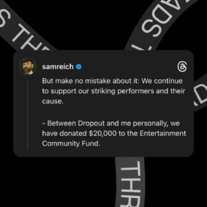 Sam Reich Instagram - dropout is back in production. 🫡