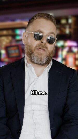 Sam Reich Instagram - hit me 🃏
.
written with @coolboyryan, shot & edited by @gregstees, art by @trashley.clone 
.
#sketchcomedy #funny #blackjack #gambling #vegas #dropouttv #gamechanger