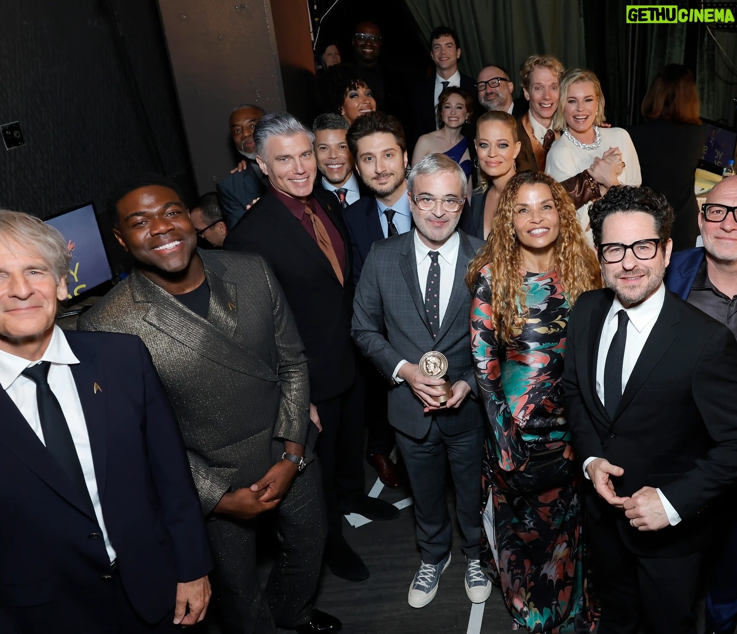 Sam Richardson - 9.1K Likes - On Sunday I attended the @peabodyawards with @startrek as it was honored with The Institutional Award. As a lifelong fan, it was such an honor to celebrate it as a new member of the Star Trek family. 🖖🏾
#startrek #section31 #starfleet #peabodyawards