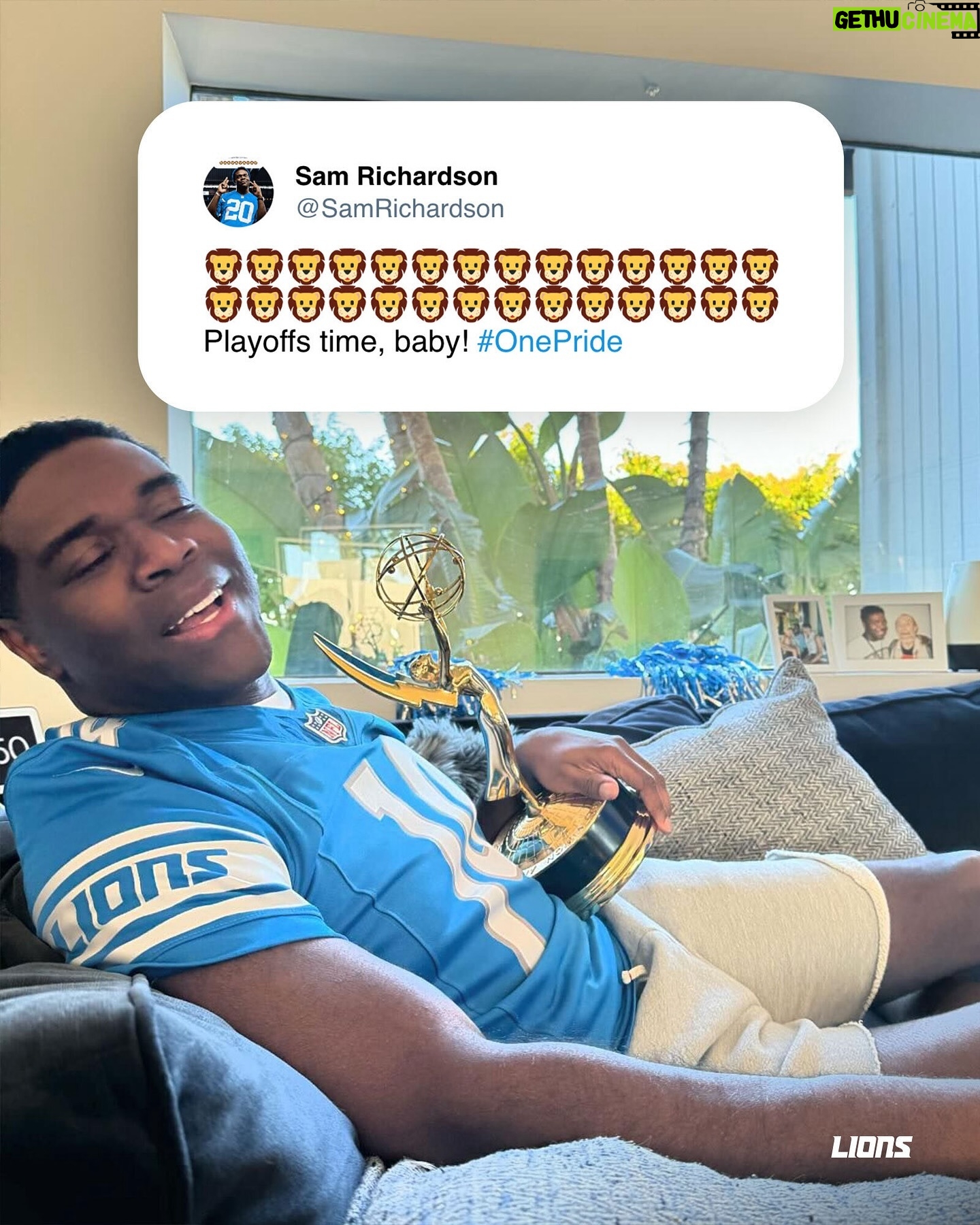 Sam Richardson - 19.2K Likes - Hope you had a nice weekend, @thesamrichardson! 🏆🦁