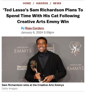 Sam Richardson Instagram - 🏆🐱🦁