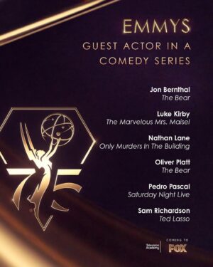 Sam Richardson Instagram - Thank you so much @televisionacad for the second nomination in a row for playing Edwin Akufo on #TedLasso. I’m beyond grateful.