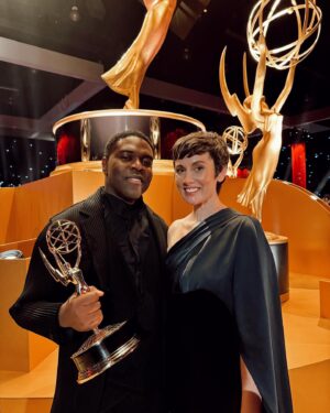 Sam Richardson Instagram - I won an Emmy last night! And on top of that so did my best friend. We got to win Emmys together. Unreal.