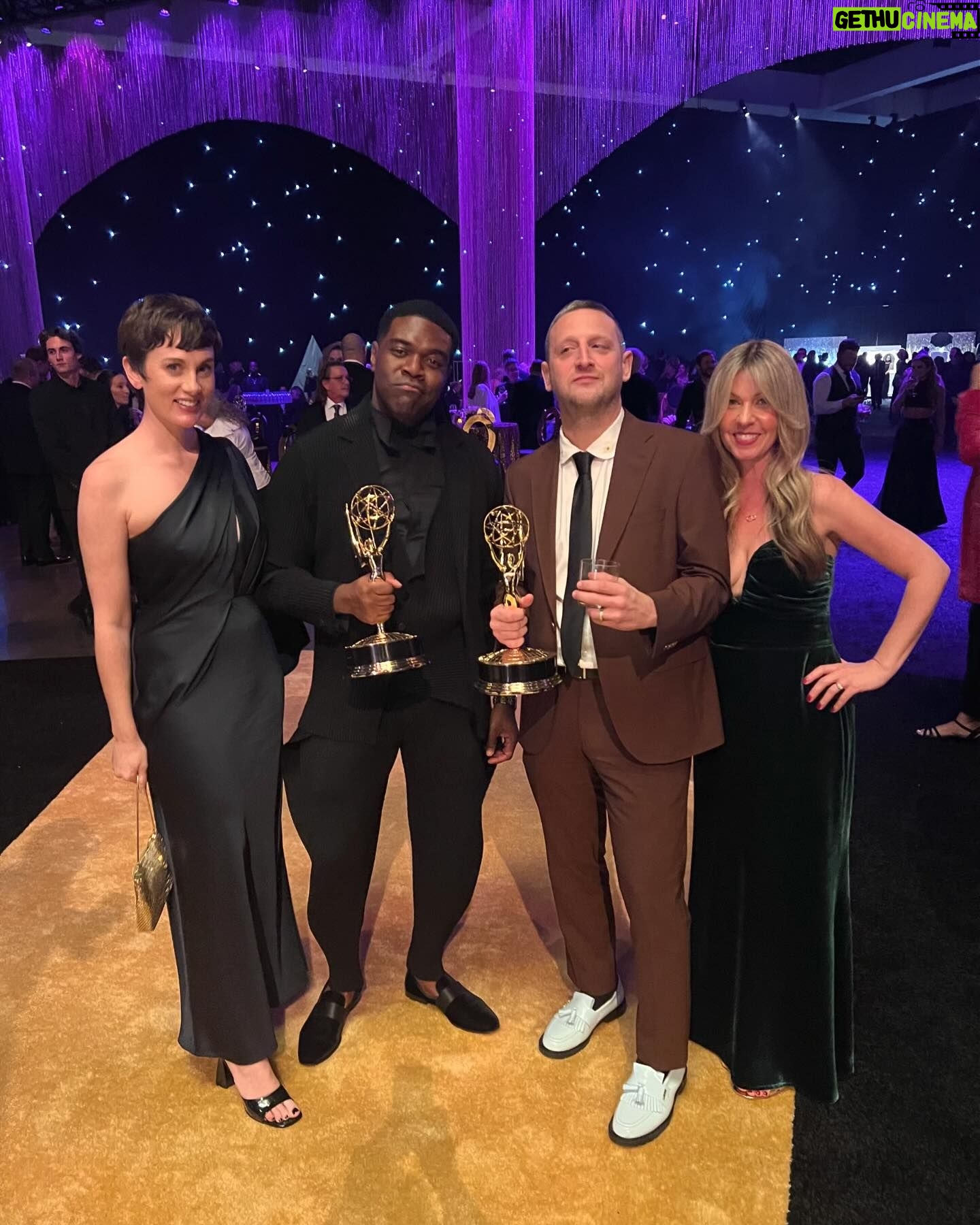 Sam Richardson - 68.6K Likes - I won an Emmy last night! And on top of that so did my best friend. We got to win Emmys together. Unreal.