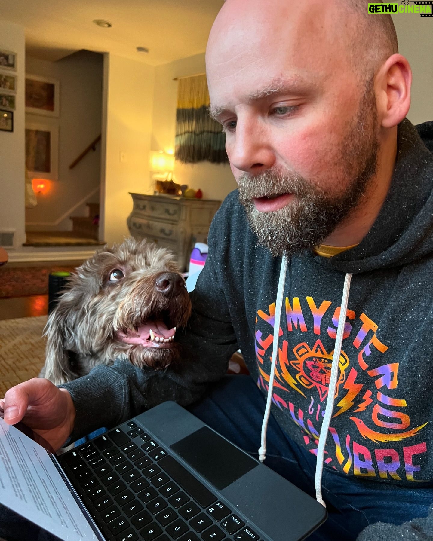 Sam Roberts - 1K Likes - At the office…