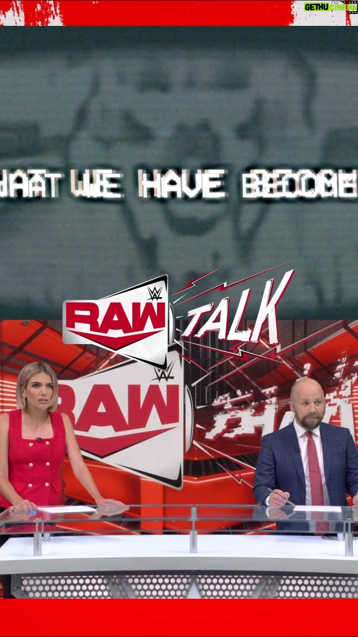 Sam Roberts - 2.5K Likes - This is what happens when your TV show gets taken over by a horror movie. Our real time reactions to Uncle Howdy (I think?) taking over Raw Talk
After all the emergency pods… this was absolutely insane. What do we think?
Also thanks to @itswheezyblonde for letting me steal her whole entire flow.