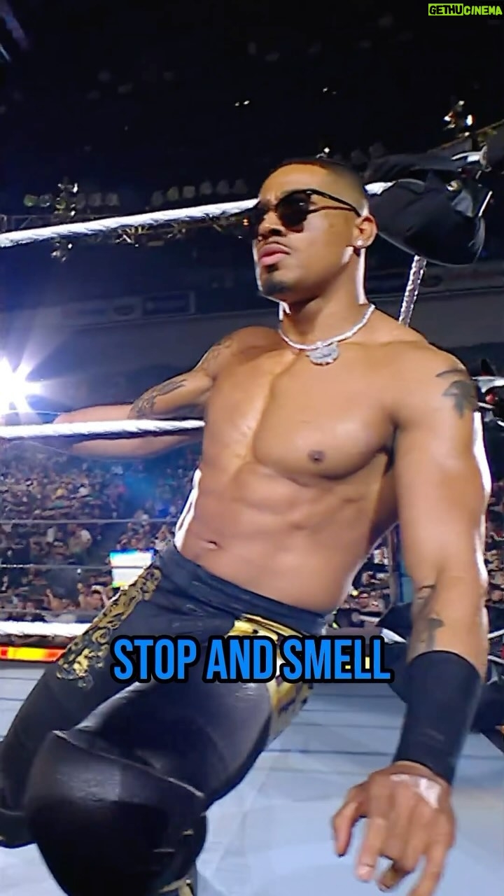 Sam Roberts - 1K Likes - Stopping and smelling the roses has never been @carmelo_wwe’s mentality, and it’s surely not in his plans now that he’s on #SmackDown.