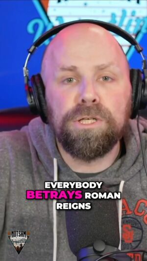 Sam Roberts Instagram - Why does everyone always betray the Tribal Chief?  Roman Reigns is far too giving. New Notsam Wrestling pod out tomorrow!

#wwe #wrestling #thebloodline #romanreigns #heel #podcast #notsam #samroberts