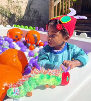 Sam Tsui Instagram - Our “Very Hungry Caterpillar” family costume for @yzinkow and @mollyshoffman84 ‘s fabulous Halloween/Norah’s first birthday party this weekend!! Designed by the one and only @asbryan - Halloween night costume currently a work in progress, so stay tuned!! #veryhungrycaterpillar