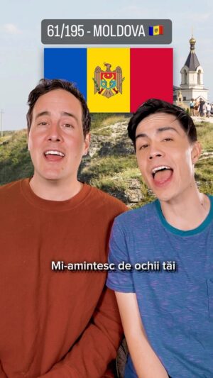 Sam Tsui Instagram - From #Moldova comes #dragosteadintei which you might know as #numanuma - where to next? #ozone #internationalmusic #moldovan #danbalan #global #singers