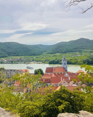 Sam Tsui Instagram - Europe trip 2023 - Passau, Česky Krumlov, Dürnstein, Vienna, Bratislava, Budapest 🌍 @caseybreves and I had an amazing time but so happy to be back in LA with Elaia!!