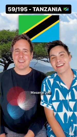 Sam Tsui Instagram - 59/195 - TANZANIA!! #kwangwaru by #Tanzanian artist @harmonize_tz - where to next? #internationalsongs #africanmusic #tanzania